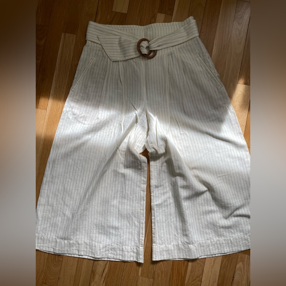Anthropologie Linen Culottes